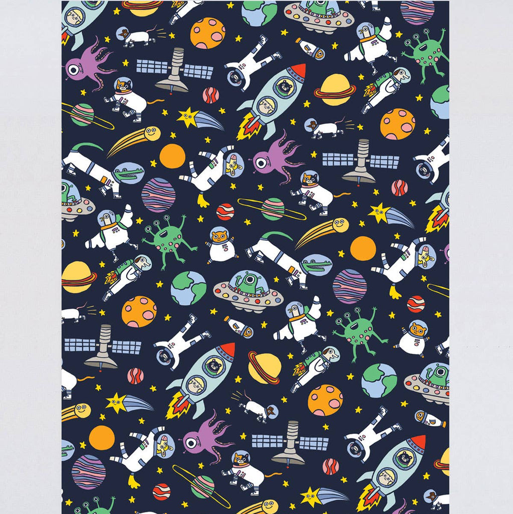 'Space' Gift Wrap