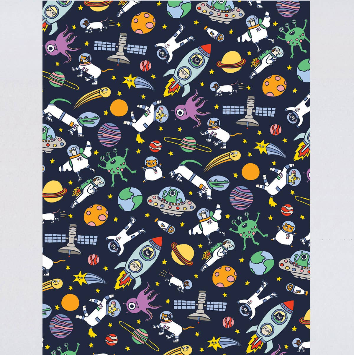 'Space' Gift Wrap