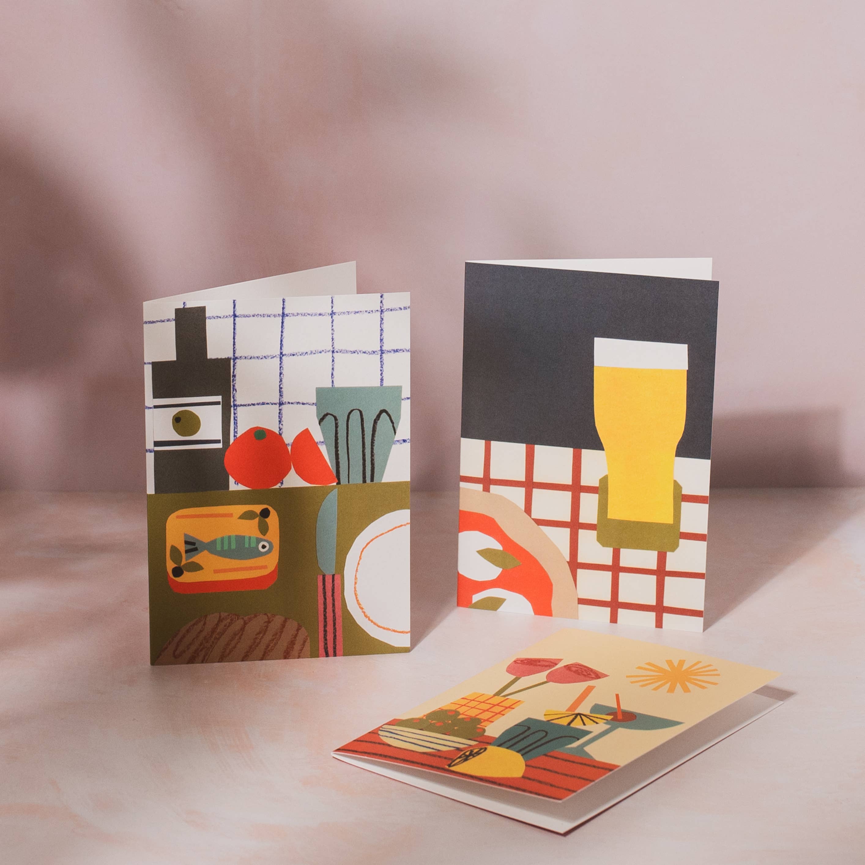 'Cheese and Wine' Card