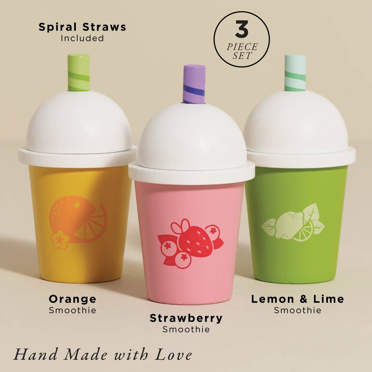 Le Toy Van - Take Away Smoothie Trio