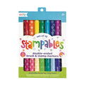 Ooly Stampables Double-Ended Brush & Stamp Markers