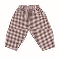 Wildgreen - 'Gingham' Barrel Trousers