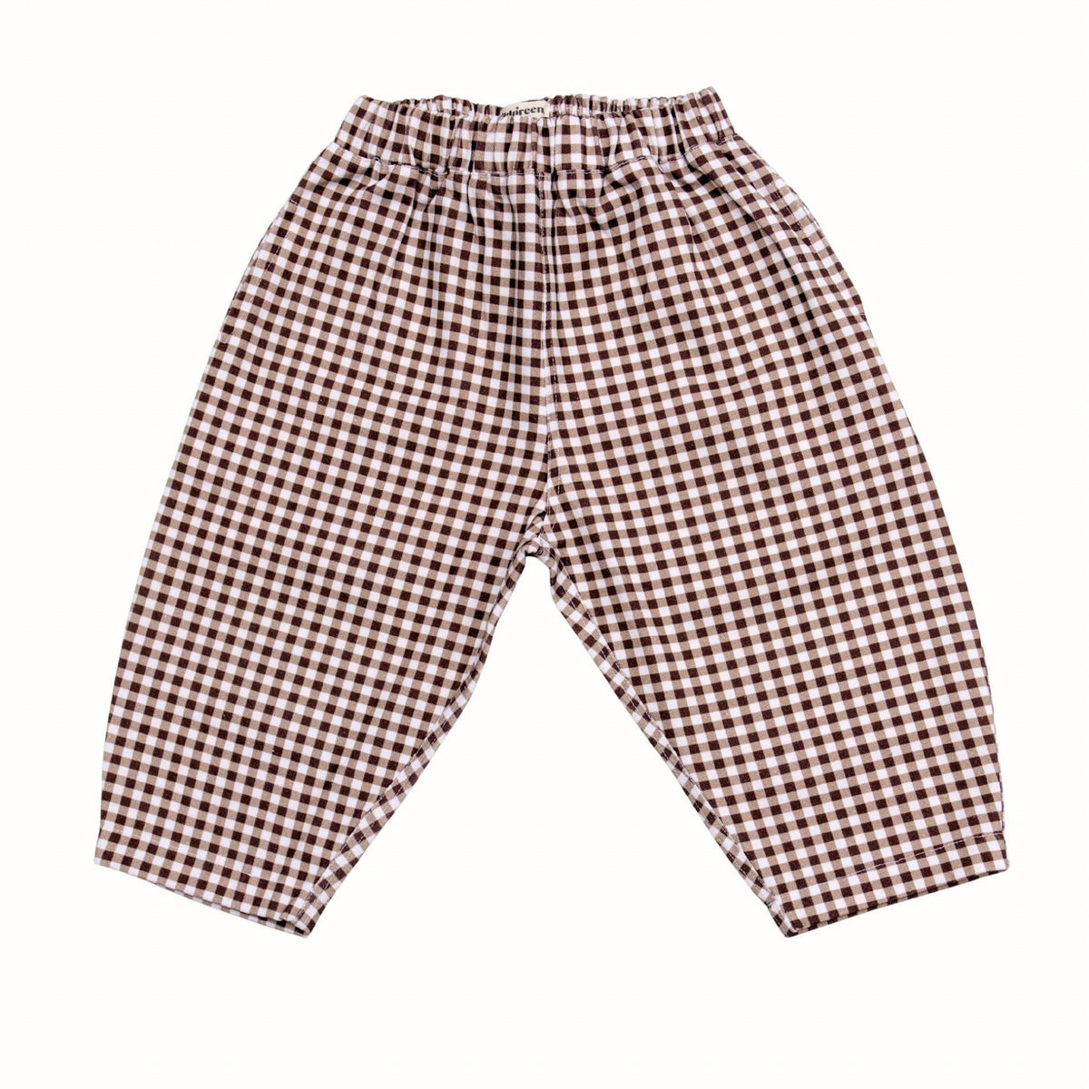 Wildgreen - 'Gingham' Barrel Trousers