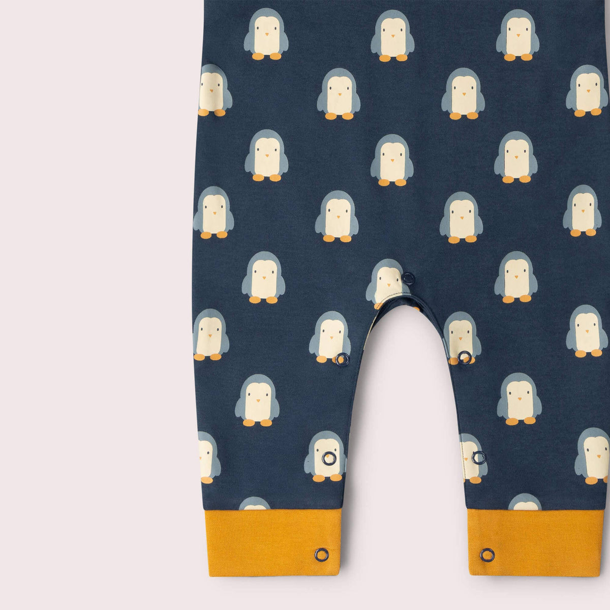 Little Green Radicals - Blue Penguins Everyday Dungarees