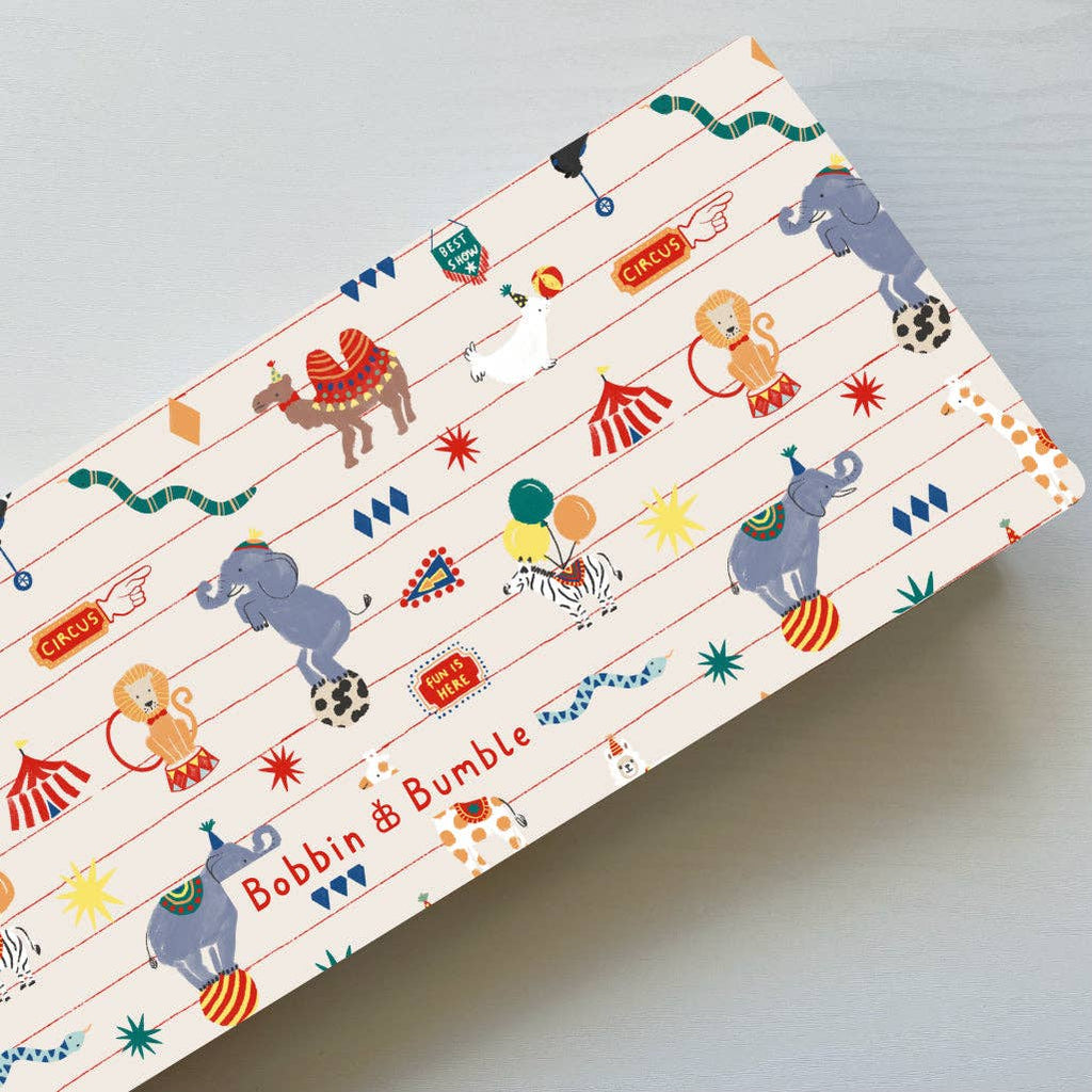 Travel Changing Mat – Vintage Circus Print