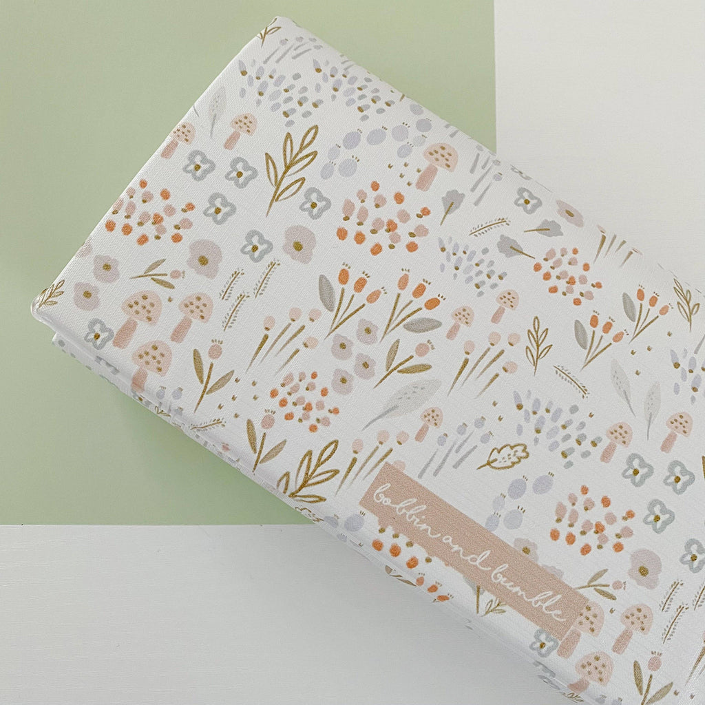 Travel Baby Changing Mat -  Woodland Floral Print