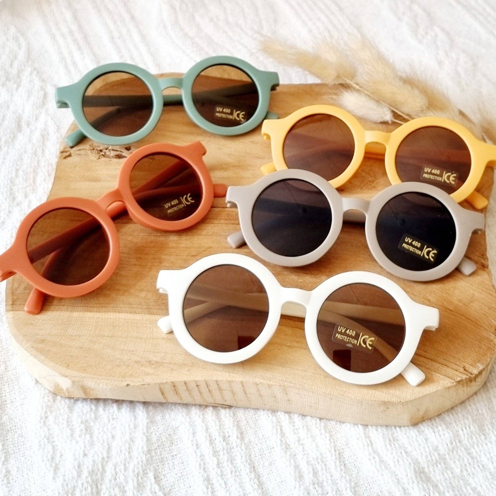Children's Round Sunglasses - Sage