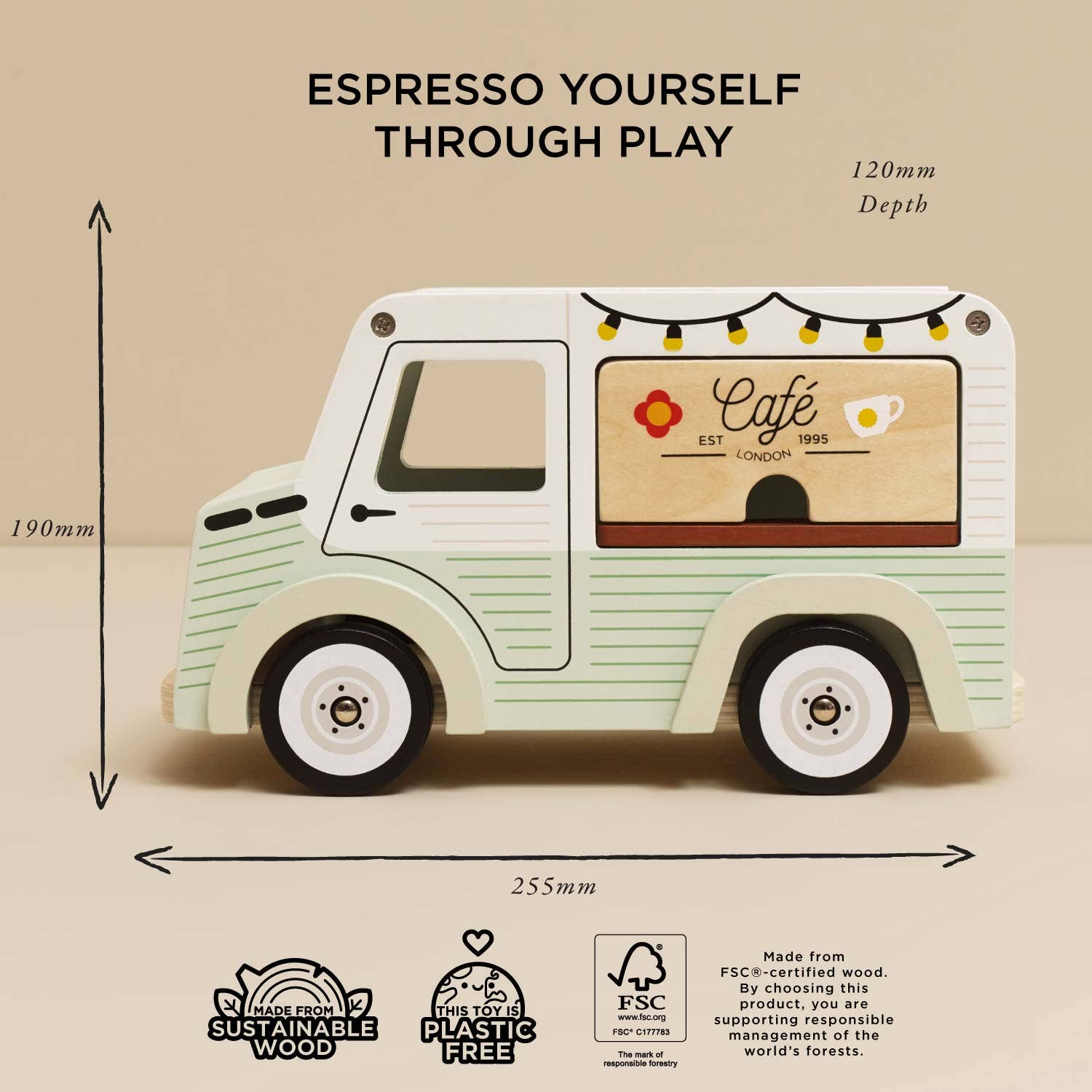 Le Toy Van - Mobile Café Van