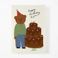 The Bear Days - Big Chocolate Birthday Cake