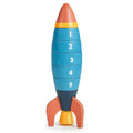 Wooden Stacking and Counting Rocket