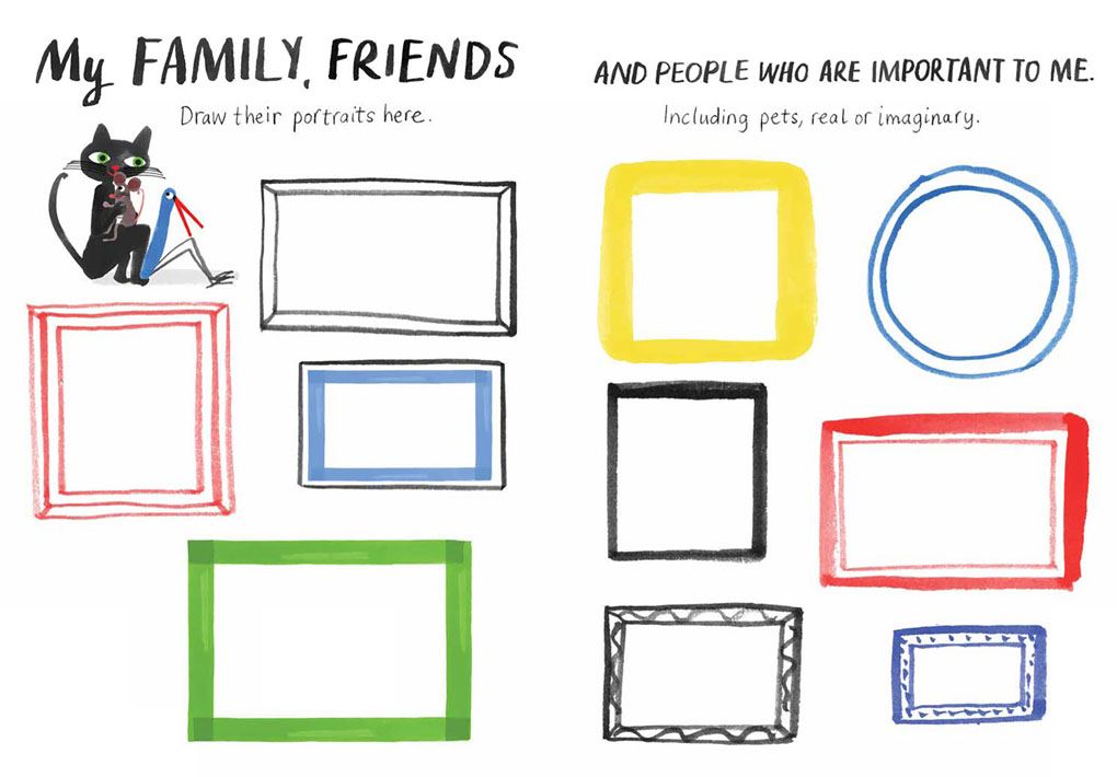 Me Book - An Art Activity Book