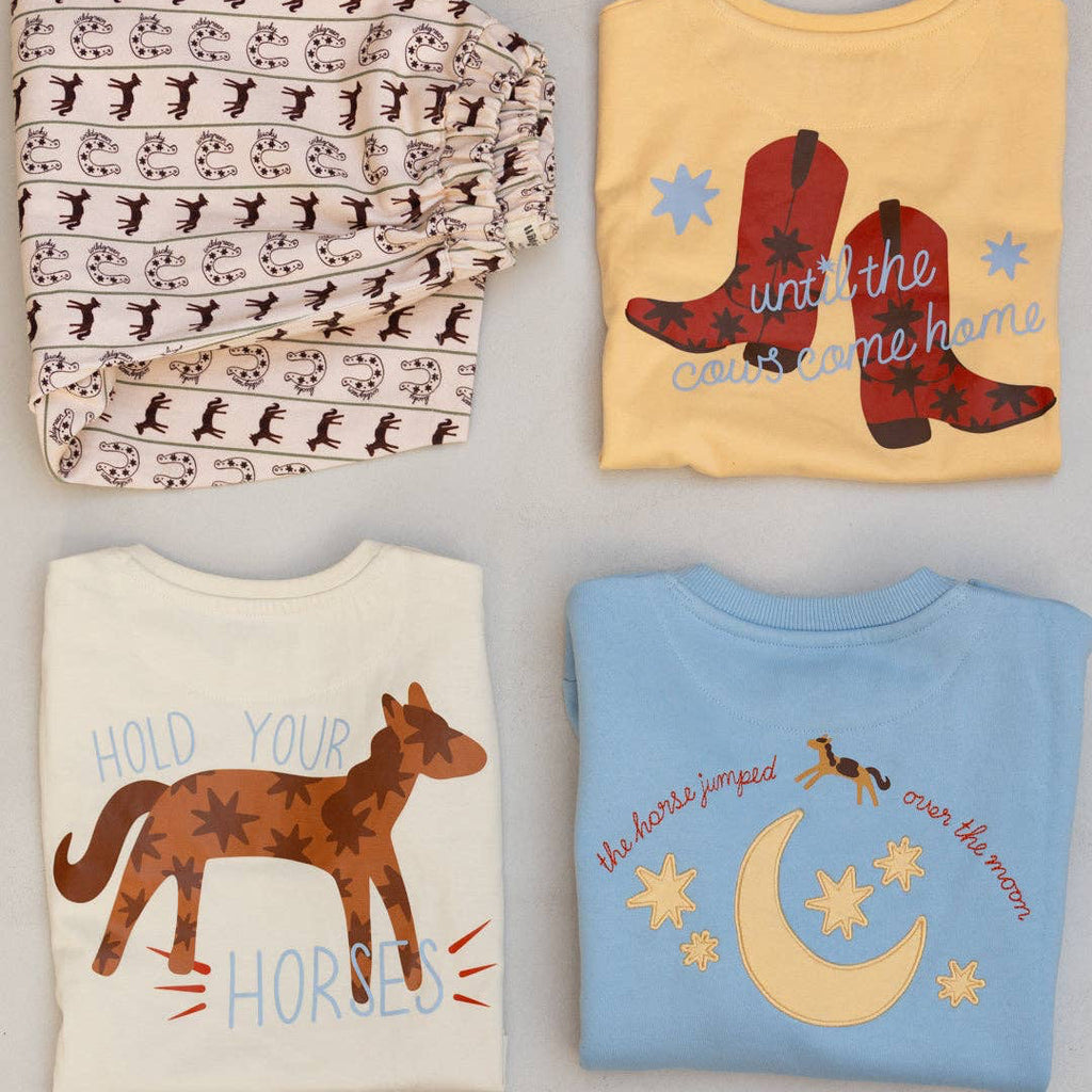 Wildgreen - 'Hold Your Horses' Boxy Tee