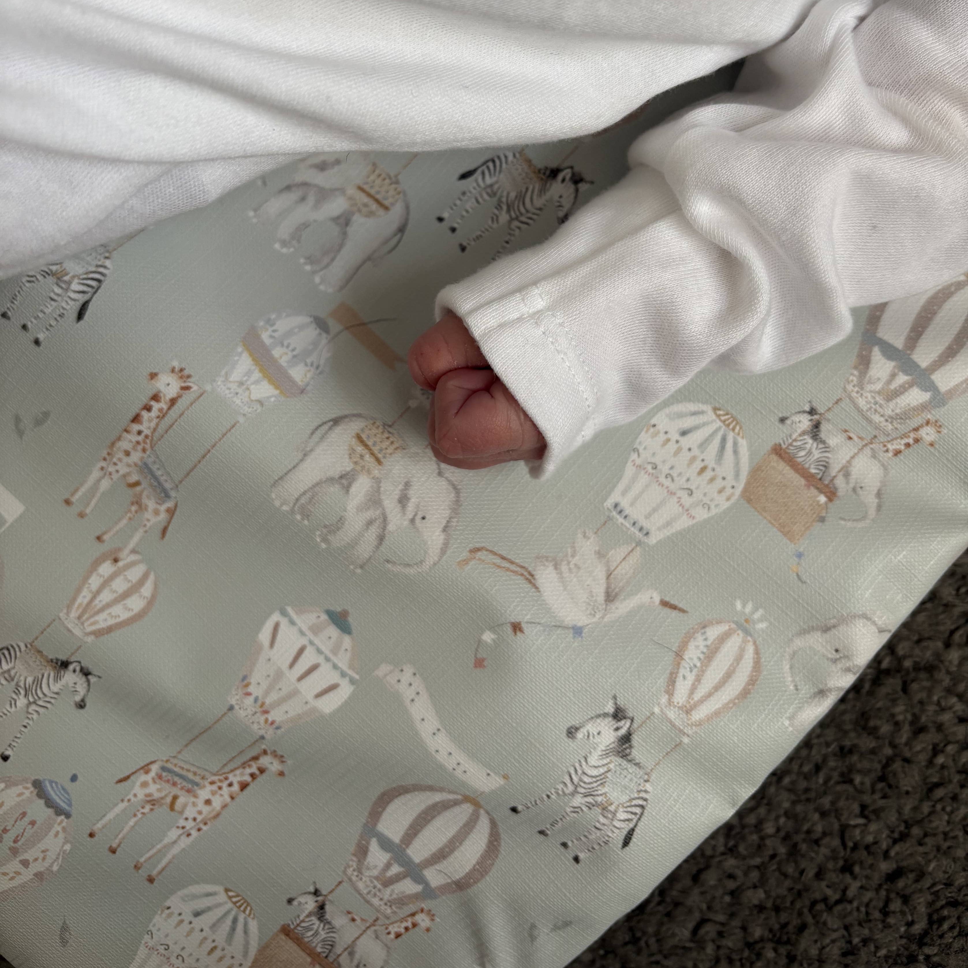 Travel Changing Mat - Hot Air Balloon