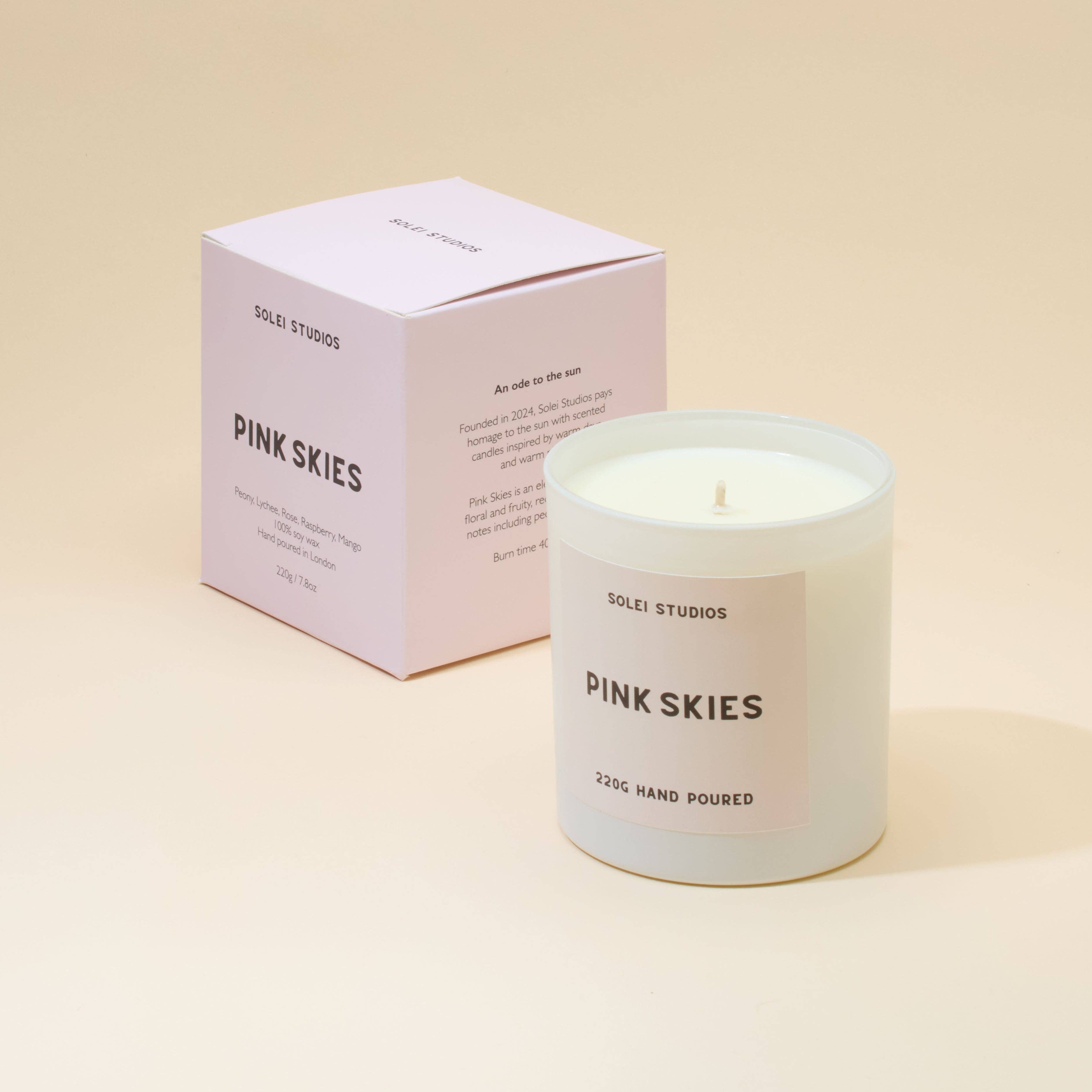 Pink Skies Candle