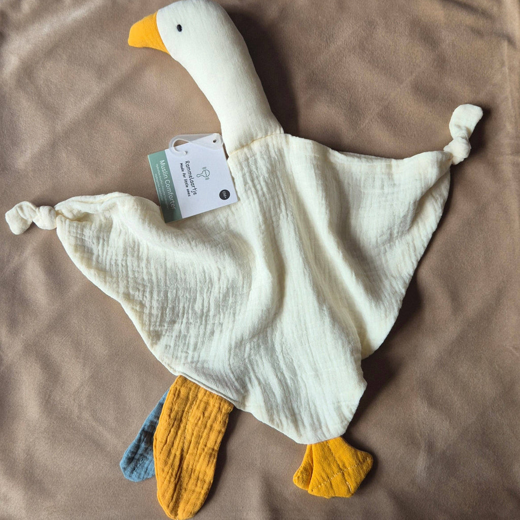 Soft Goose Plush Muslin - White