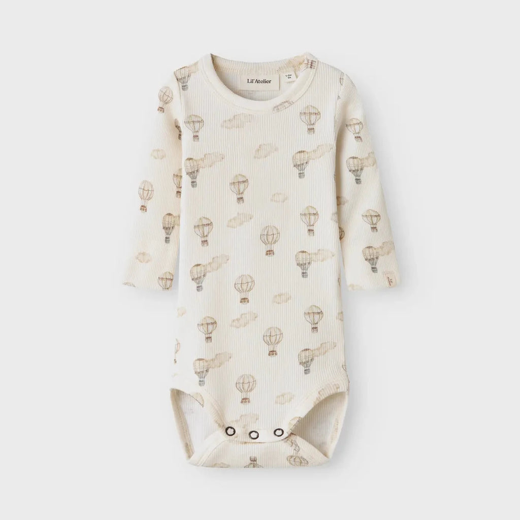 Turtledove Air Balloon Longsleeve Bodysuit