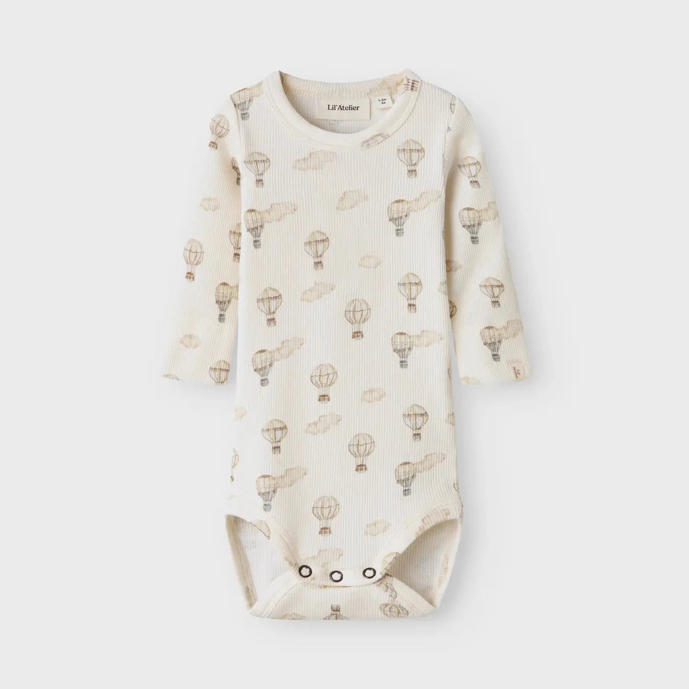 Turtledove Air Balloon Longsleeve Bodysuit