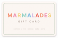 Marmalades Gift Card