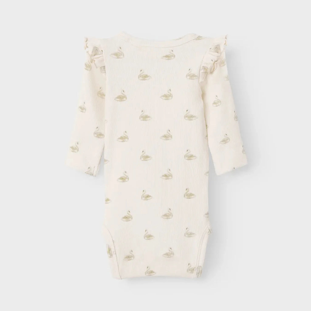 Turtledove Swan Longsleeve Bodysuit