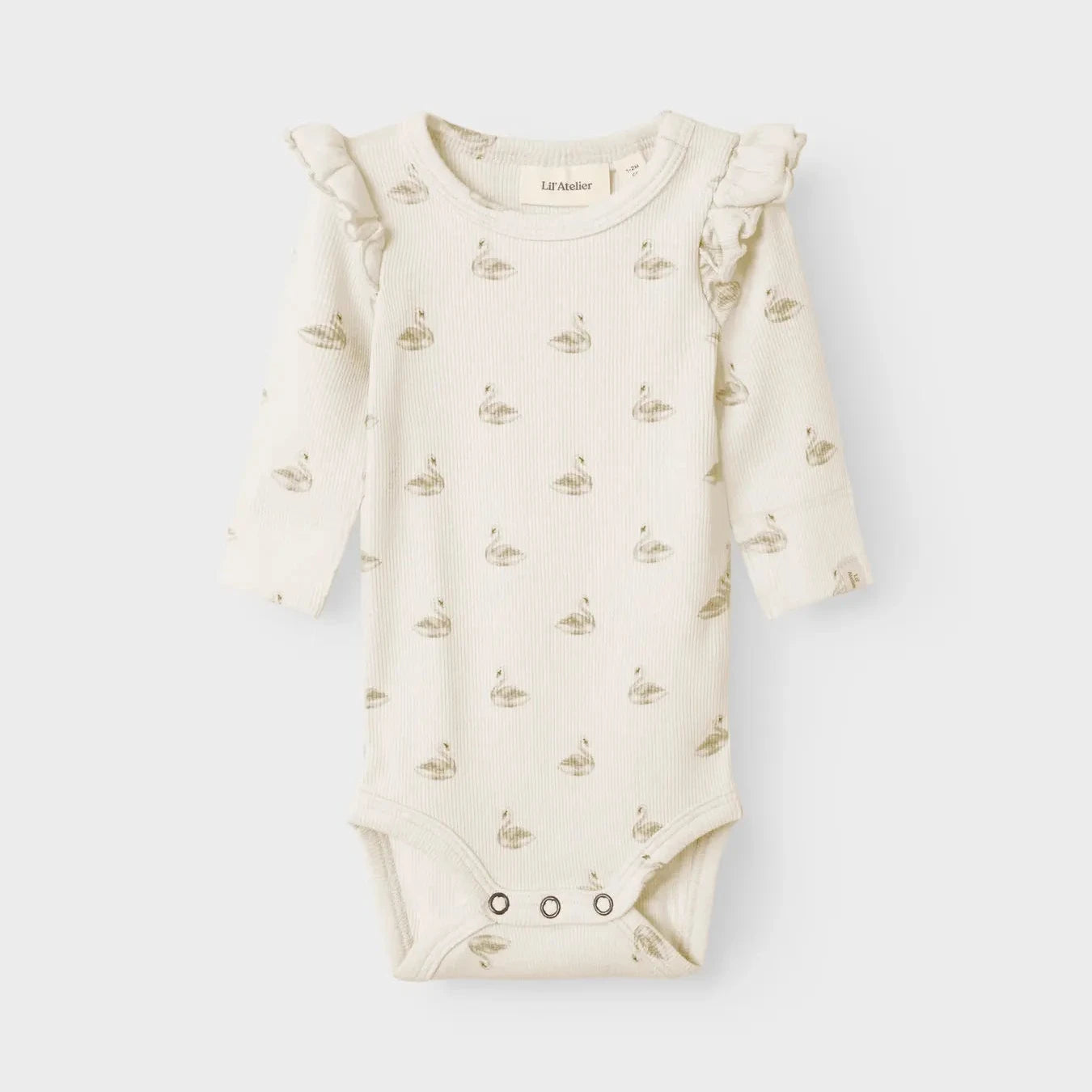 Turtledove Swan Longsleeve Bodysuit