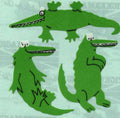 Green Croc Stickers