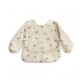 Mushie Longsleeve Bib - Whales
