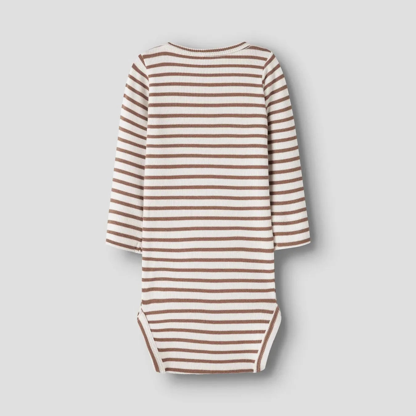 Coconut Stripe Longsleeve Bodysuit
