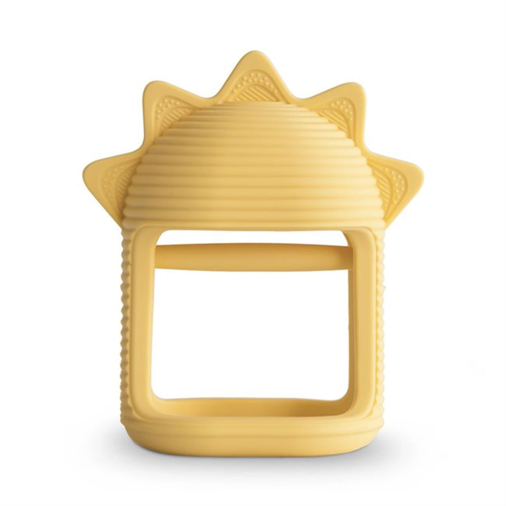 Mushie Sun Sensory Teether - Sunshine