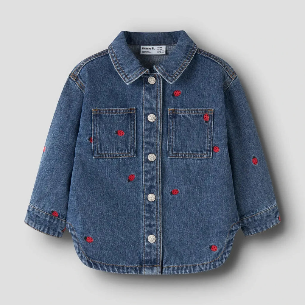 Denim Ladybug Jacket