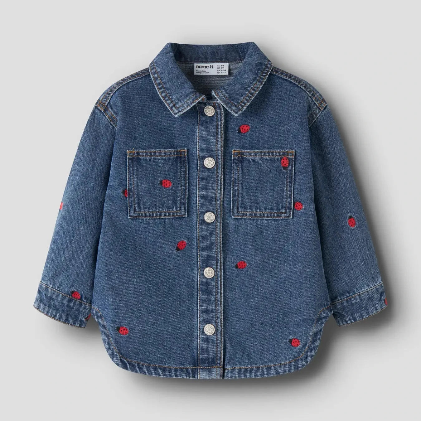Denim Ladybug Jacket