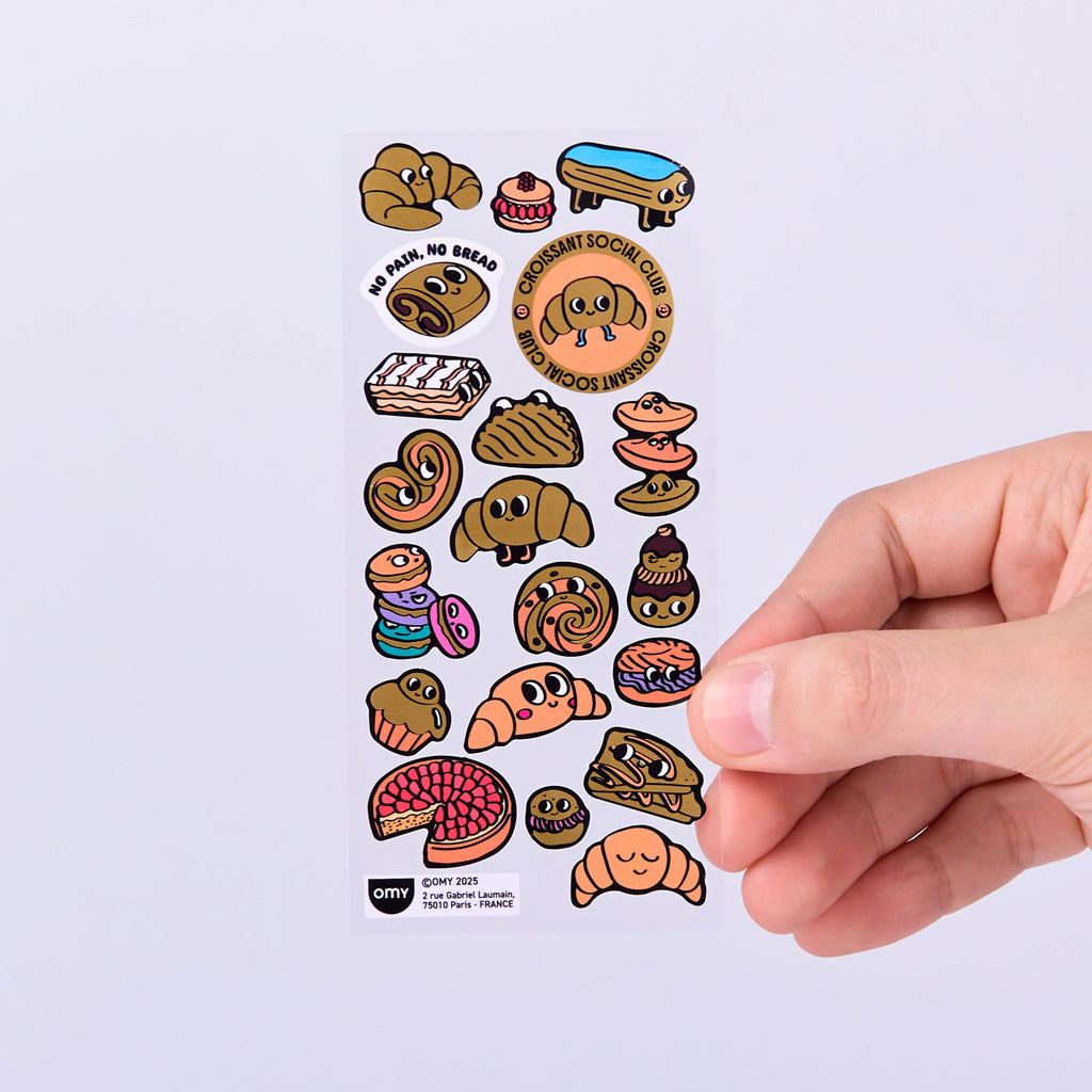 OMY - Iconic Croissant Stickers