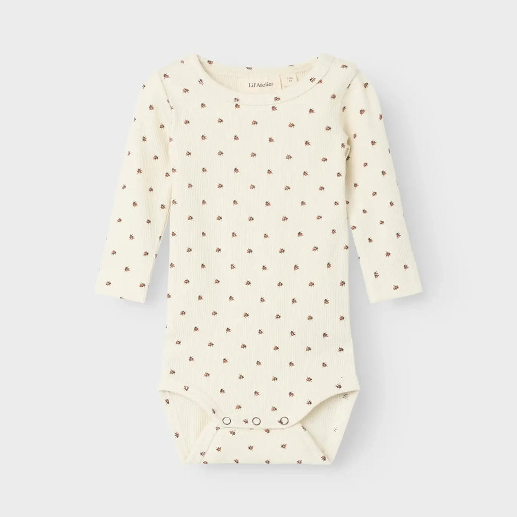 Turtledove Ladybug Longsleeve Bodysuit