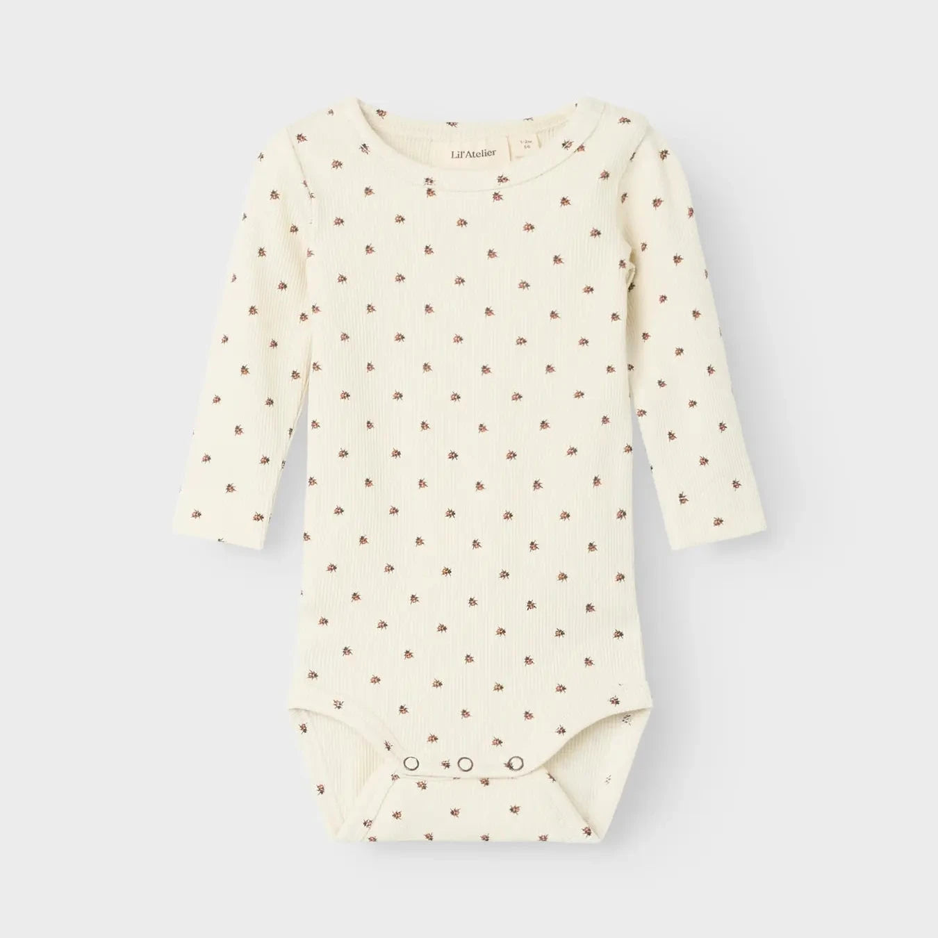 Turtledove Ladybug Longsleeve Bodysuit