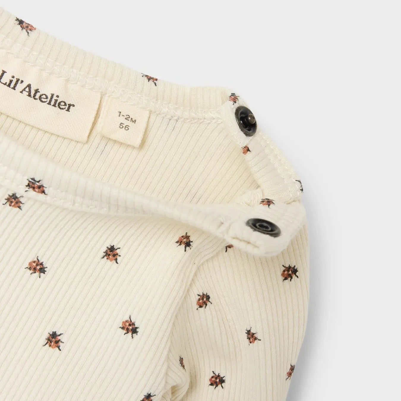 Turtledove Ladybug Longsleeve Bodysuit