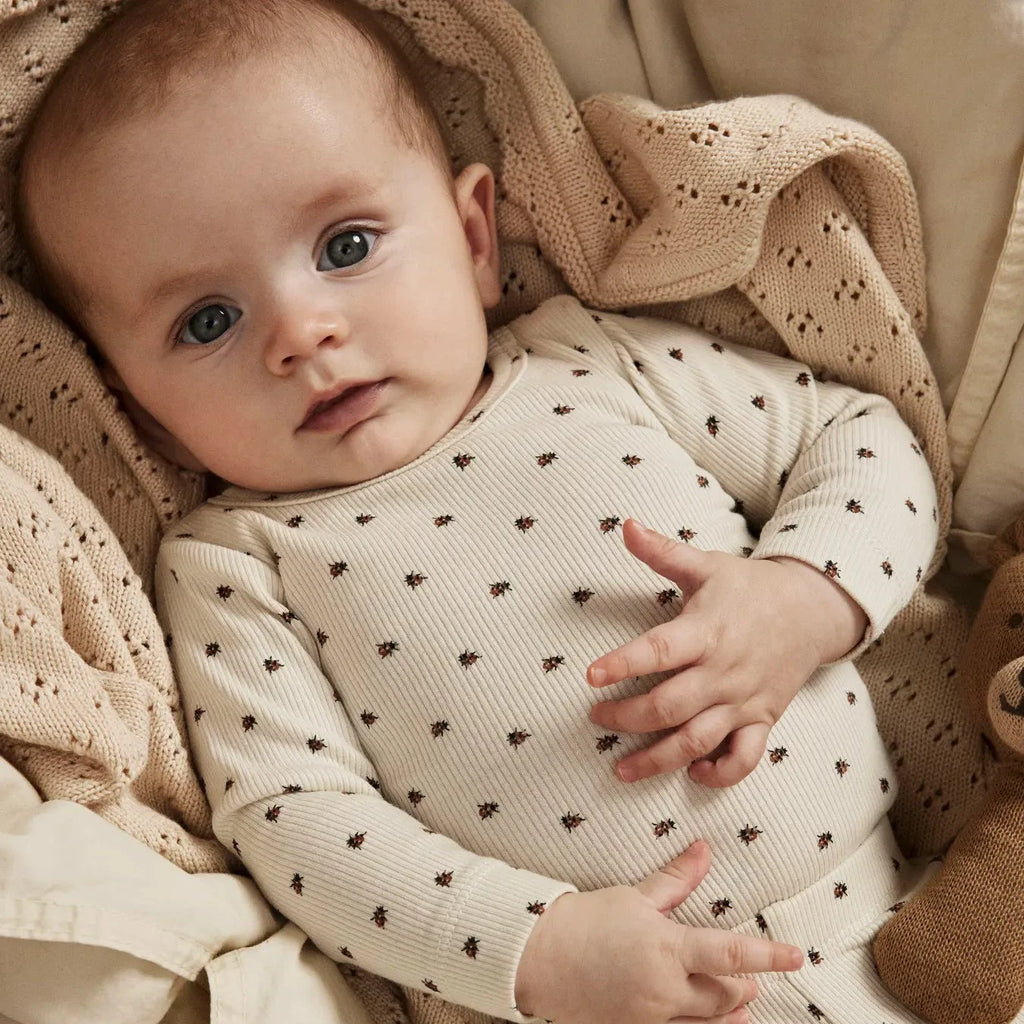 Turtledove Ladybug Longsleeve Bodysuit
