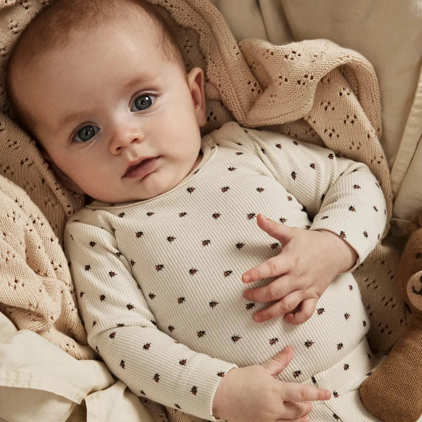Turtledove Ladybug Longsleeve Bodysuit