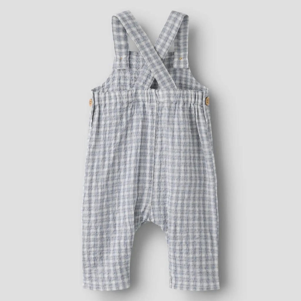 Sky Check Dungarees