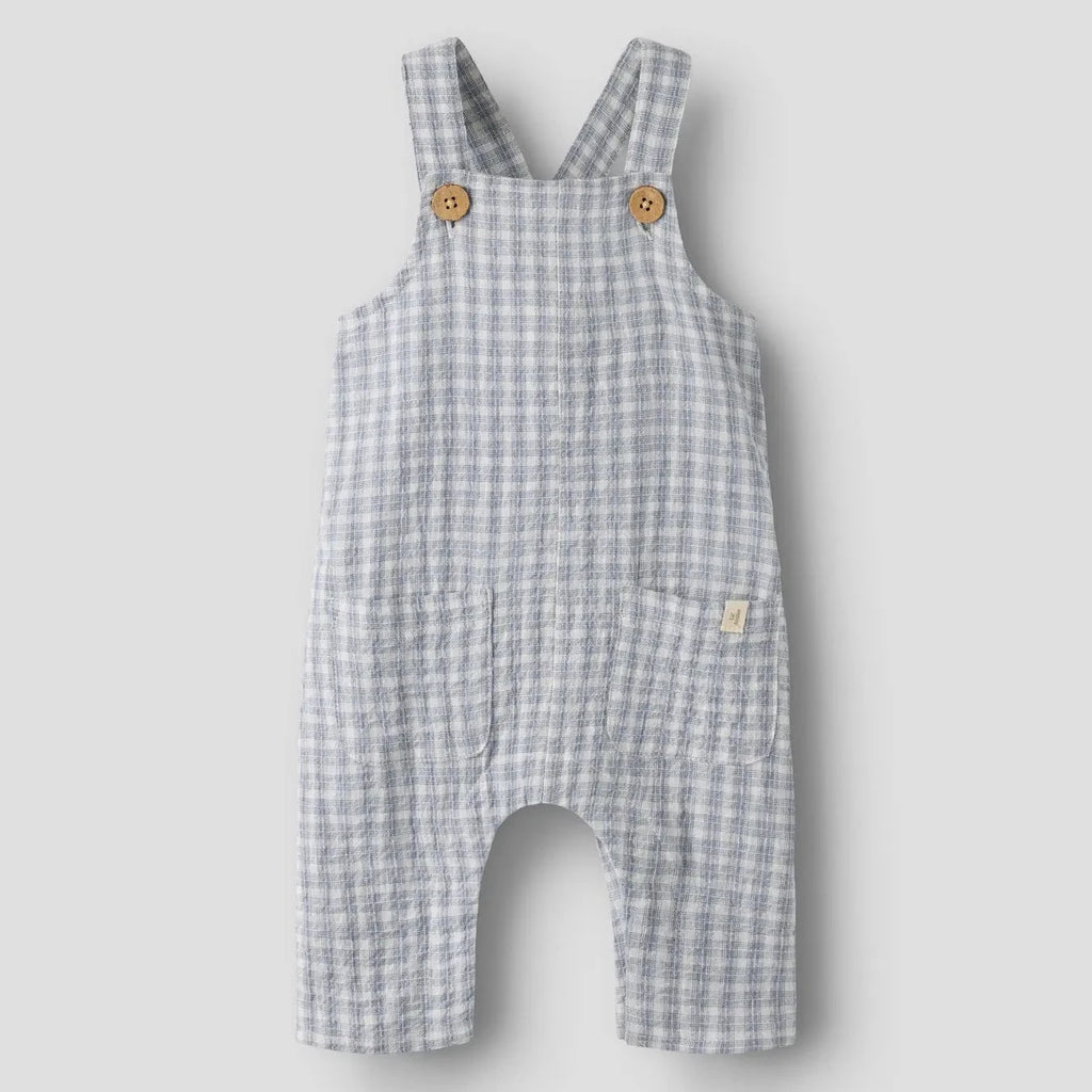 Sky Check Dungarees