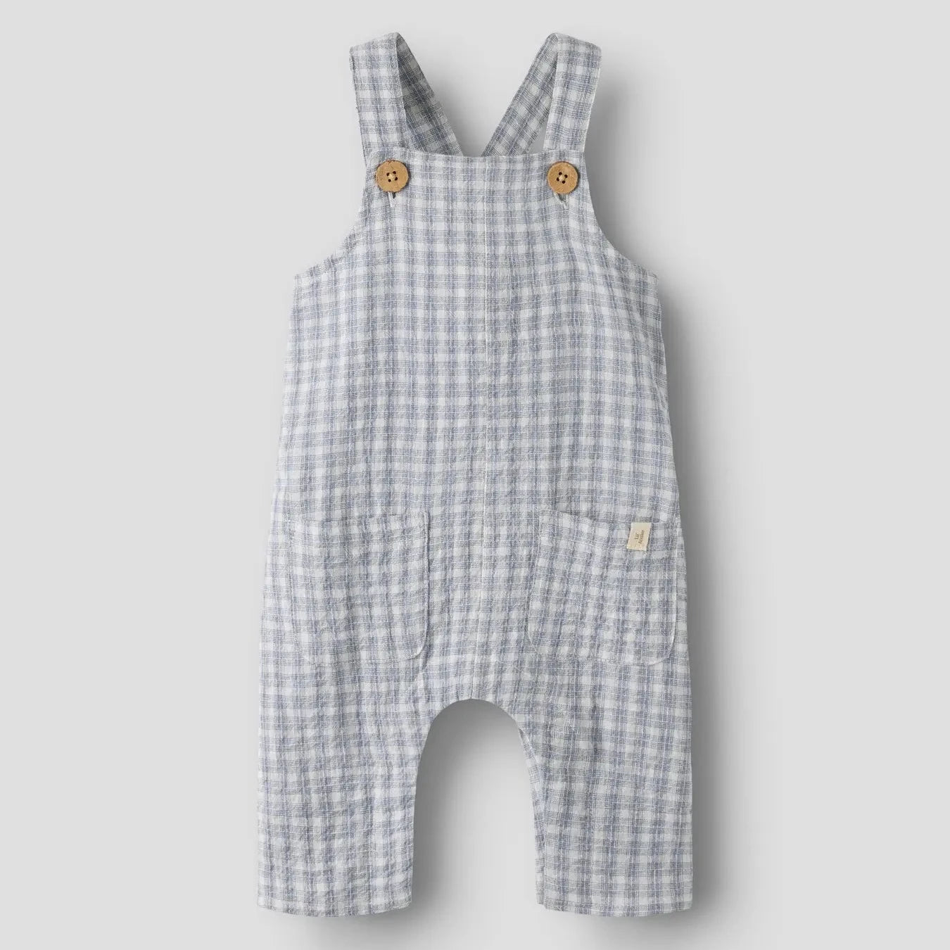 Sky Check Dungarees