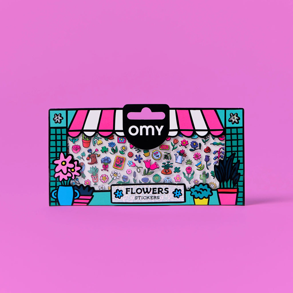 OMY - Boutique Flower Shop Stickers