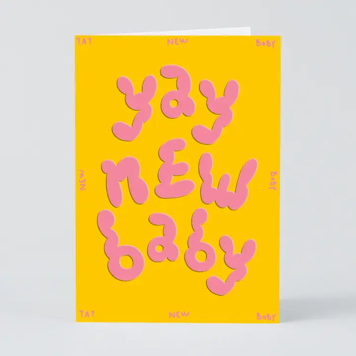 'Yay New Baby' Card