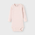Winsome Orchid Stripe Longsleeve Bodysuit
