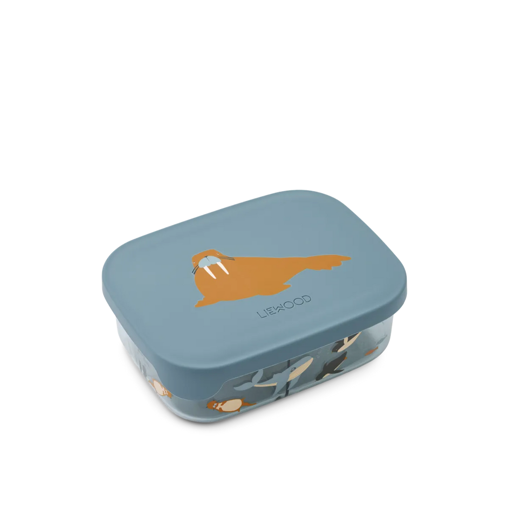 Liewood - Arthur Tritan Lunchbox - Arctic Sea / Ocean