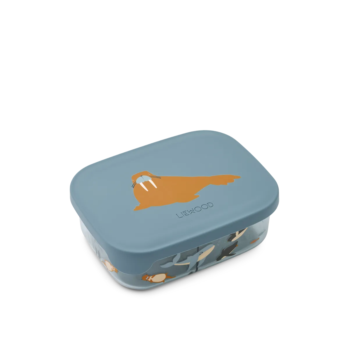 Liewood - Arthur Tritan Lunchbox - Arctic Sea / Ocean