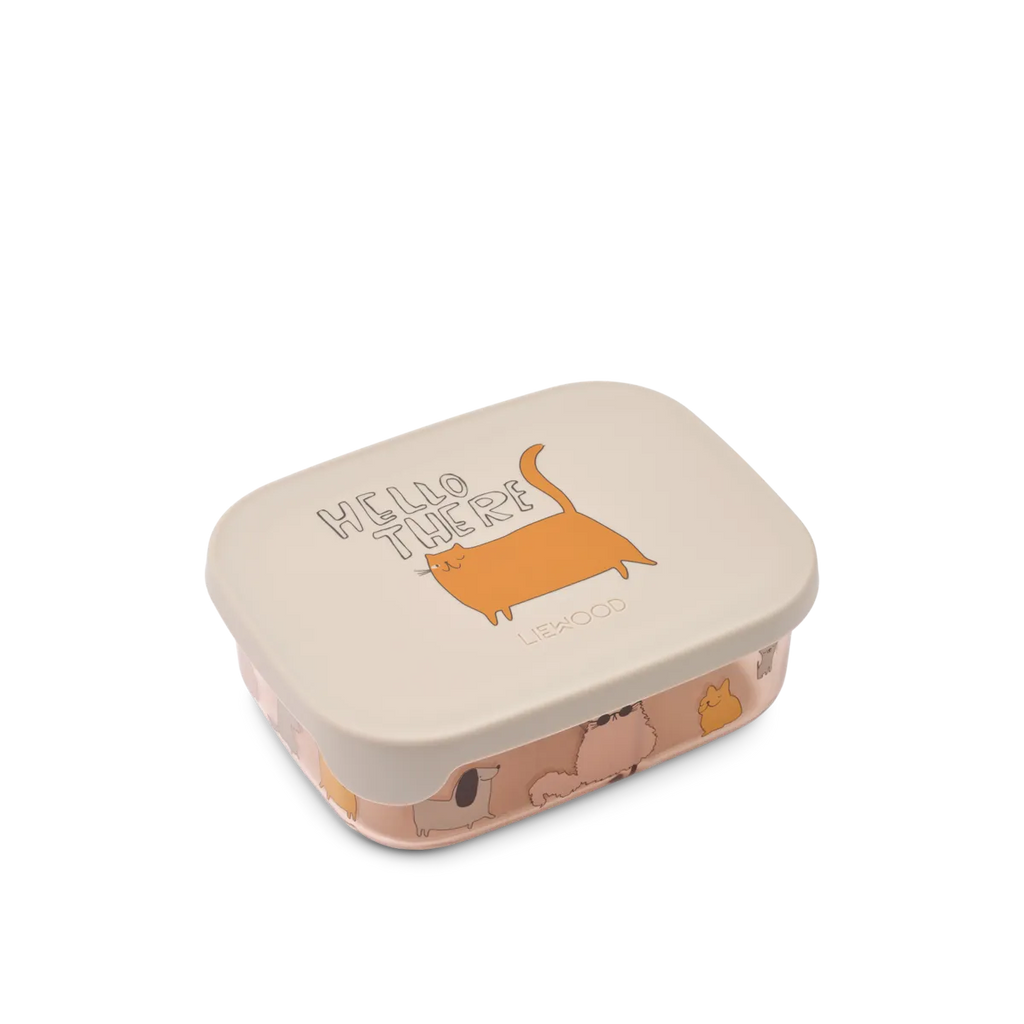 Liewood - Arthur Tritan Lunchbox - Cats & Dogs