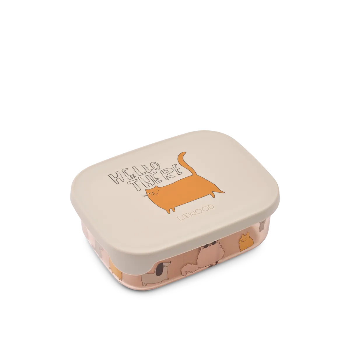 Liewood - Arthur Tritan Lunchbox - Cats & Dogs