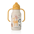 Liewood - Kimmie Water Bottle 250ML - Around the World