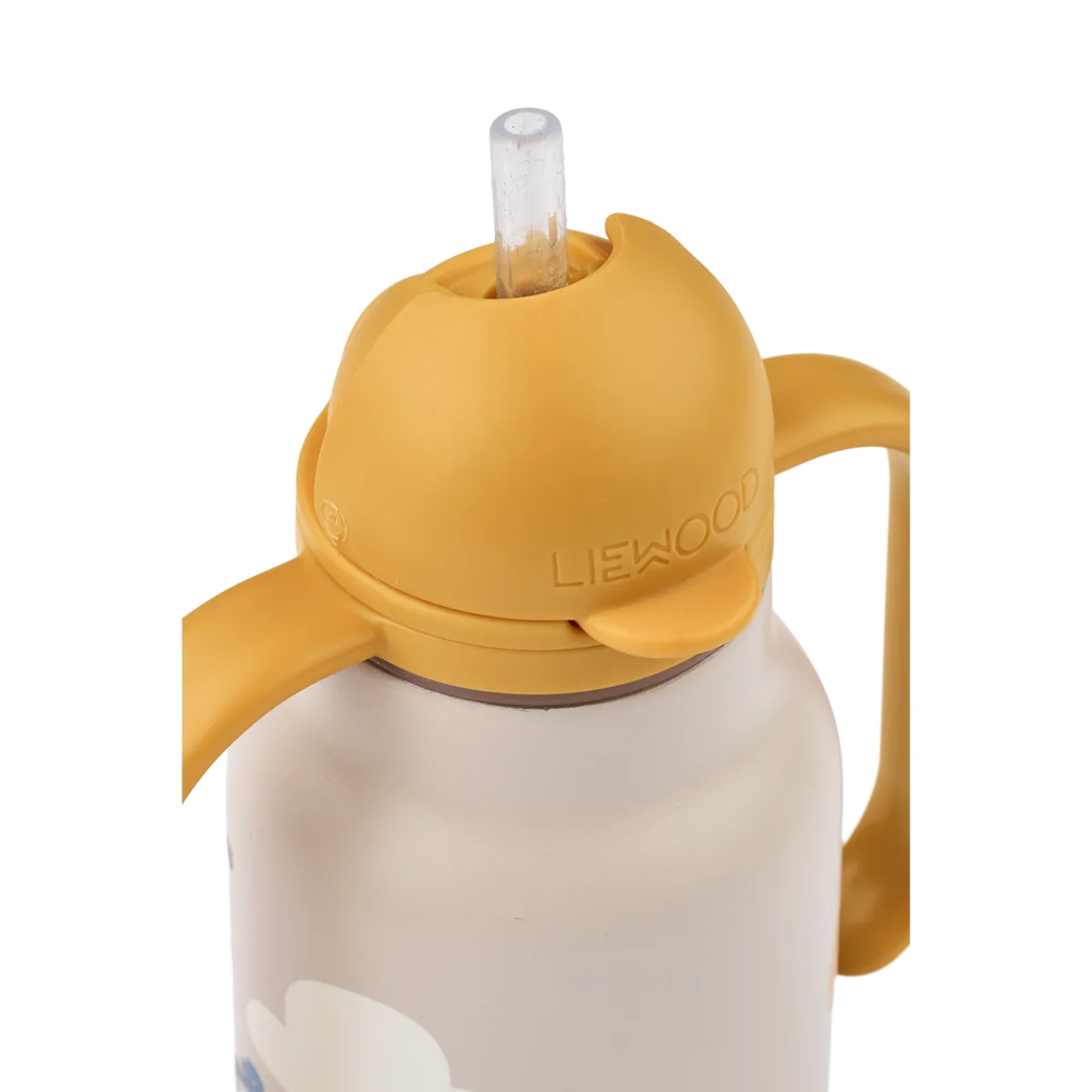 Liewood - Kimmie Water Bottle 250ML - Around the World