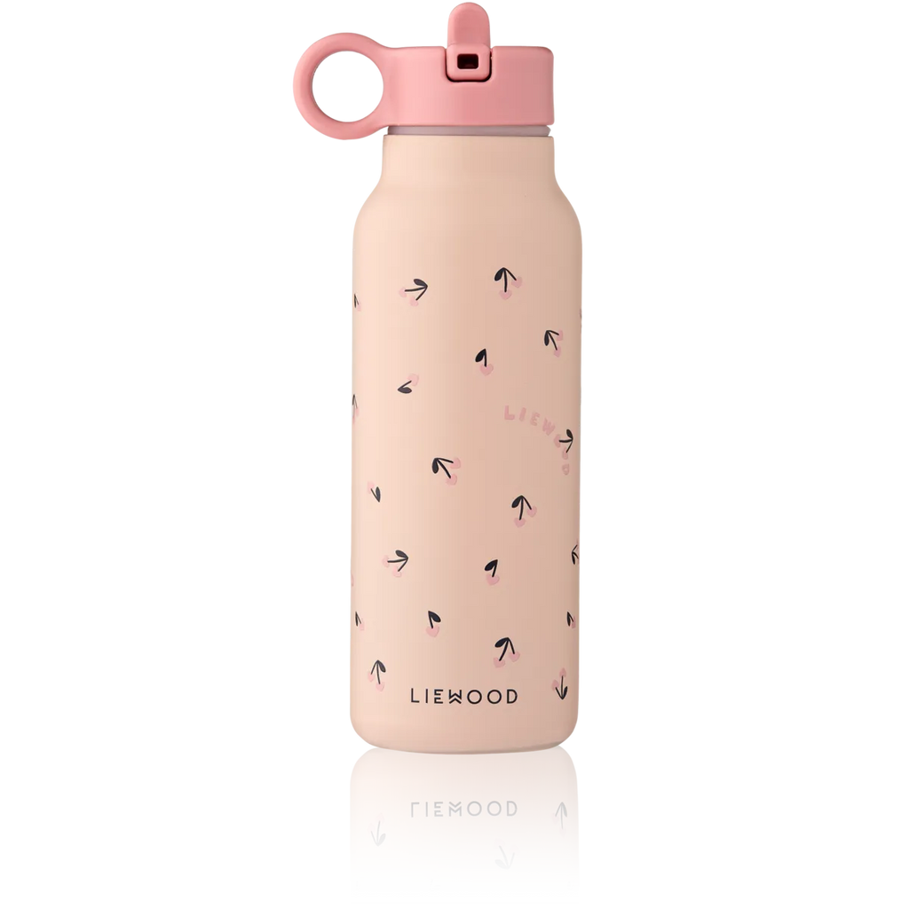 Liewood - Falk Water Bottle 350ML - Cherry Heart