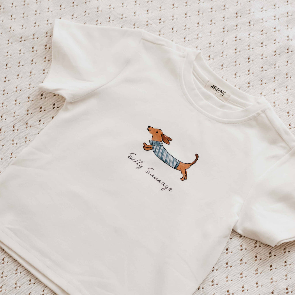 Silly Sausage Blue Tee